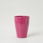Doniczka ceramiczna Obrót Poziomy matowa oliwkowa